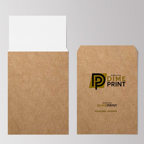 ENVELOPE PARDO ( KRAFT ) 90 GRAMAS