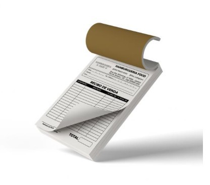 Bloco, Talão, Recibo e Comanda