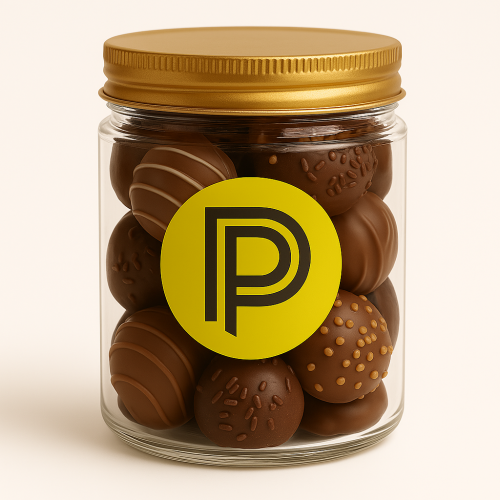 ADESIVO PAPEL COUCHÊ 190g BRILHO/FOSCO 4x0 -  5cm x 5cm - MEIO CORTE DIGITAL